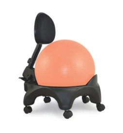 Chaise ergonomique orange