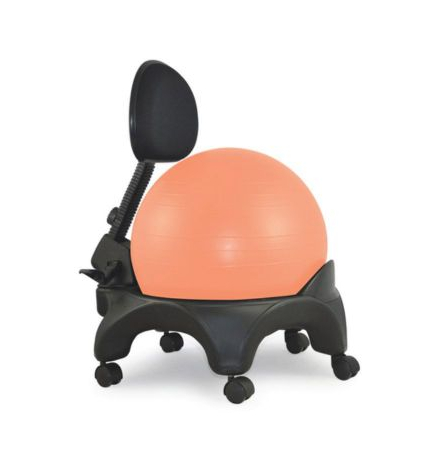 Chaise ergonomique orange