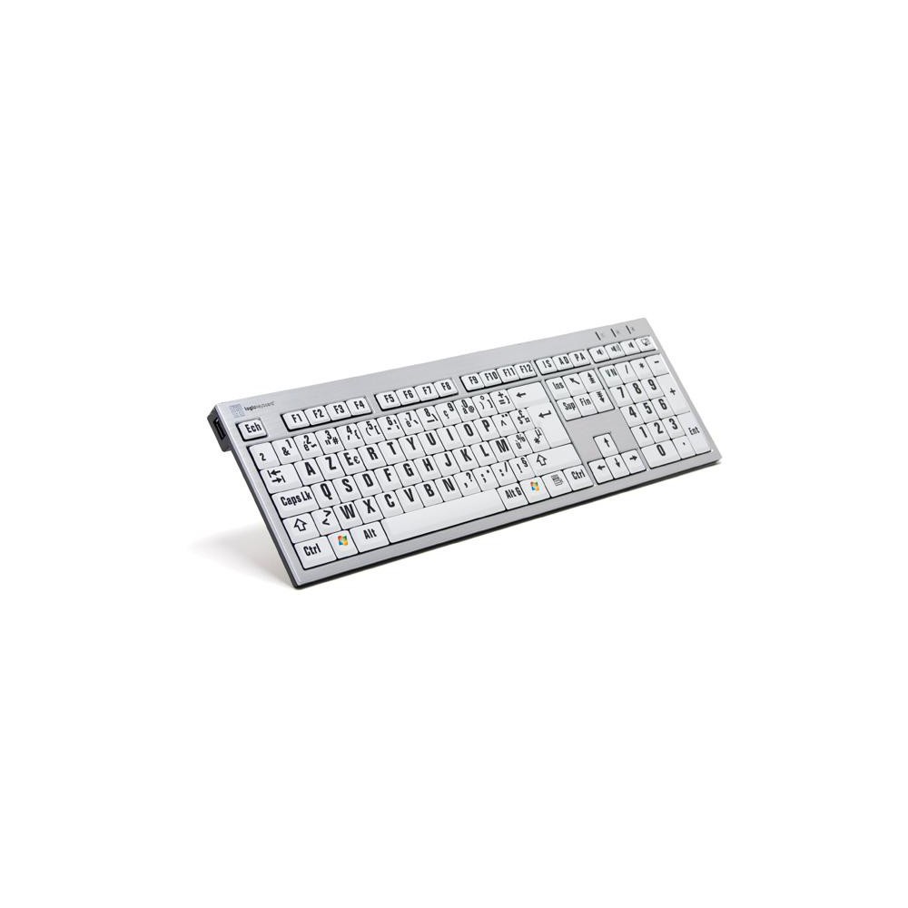 Clavier Logickeyboard XL Blanc Clavier Logickeyboard XL Blanc