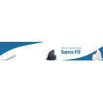 Souris ergonomique sans fil